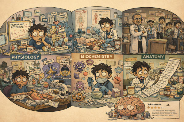 A chaotic brain's medical Airbnb