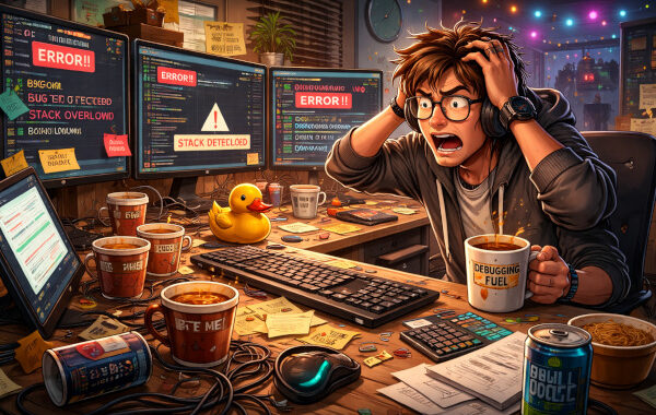Debugging: The Sacred Science of Pulling the Wrong Wedge