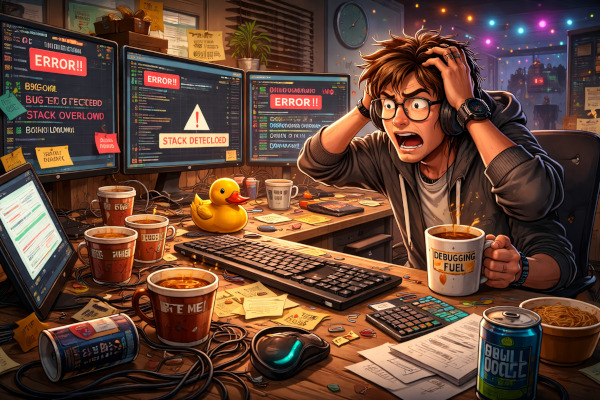 Debugging: The Sacred Science of Pulling the Wrong Wedge